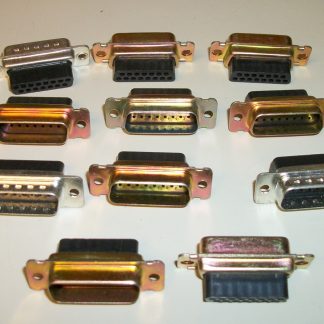 Lot of 11 Plug for Male Contacts Housing D-Sub Connector 15 Position 40-9815M