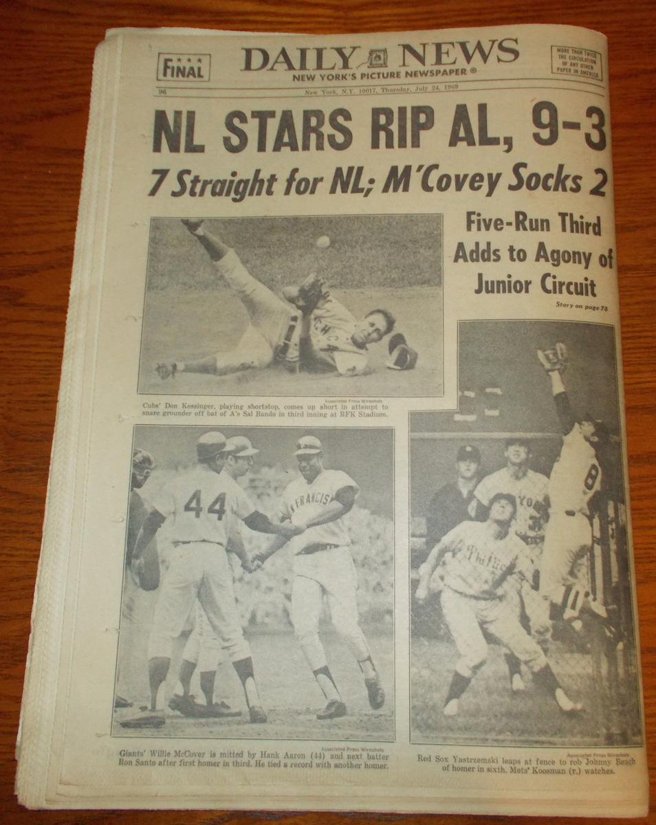 New York Daily News Thursday July 24, 1969 Apollo 11 Splashdown Ted Kennedy - Image 16