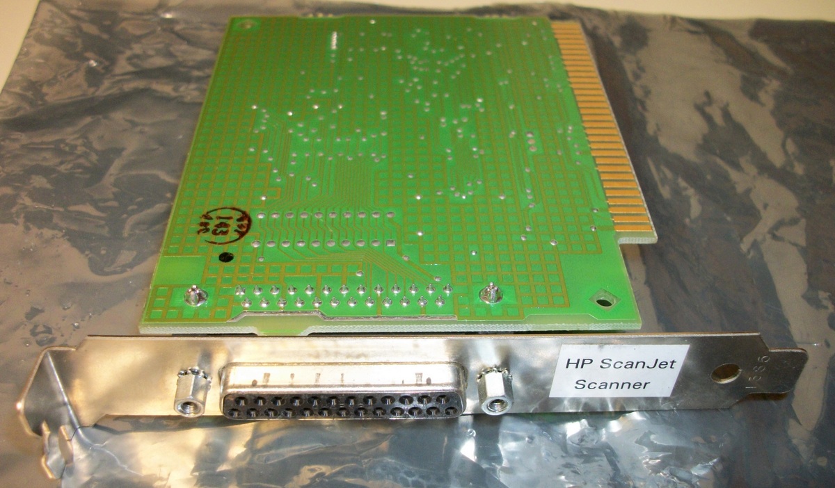 HP Hewlett Packard Scanjet 8-bit 8bit ISA Scanner Controller Card C2502-66500 - Image 2