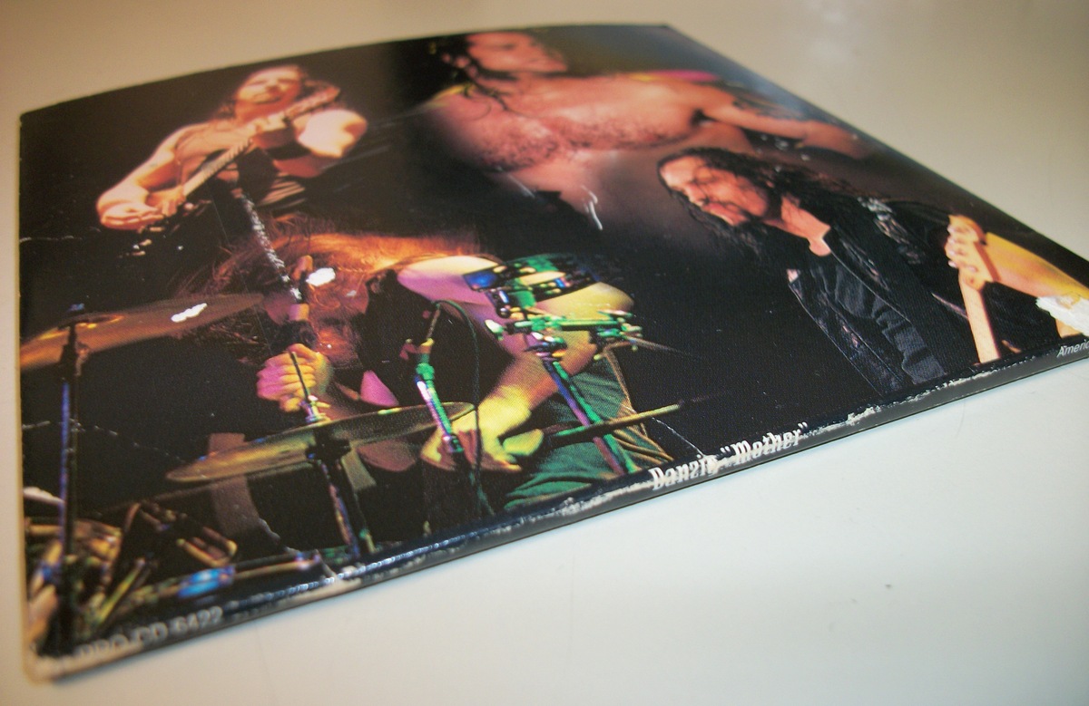 Glenn Danzig Mother Promotional Promo CD 2-Track Single '93 Remix, Live 1993 - Image 2