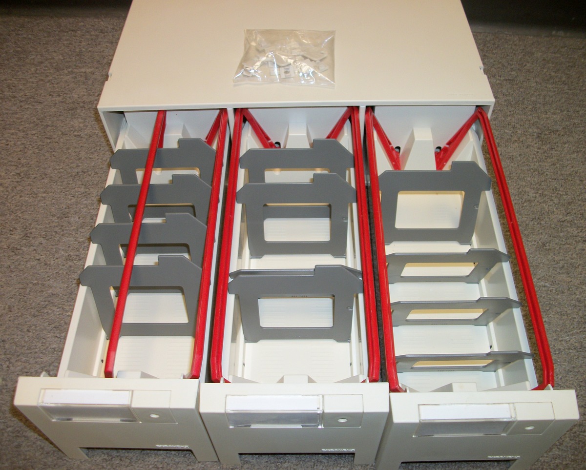 EX2QNENT 3.5" Plastic Floppy 150 Disk Diskette Storage Holder Box Container - Image 5