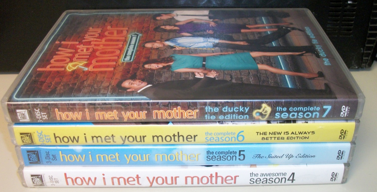 How I Met Your Mother Lot Seasons 4,5,6,7 on DVDs w/ Cases 12 Discs Hannigan - Image 2
