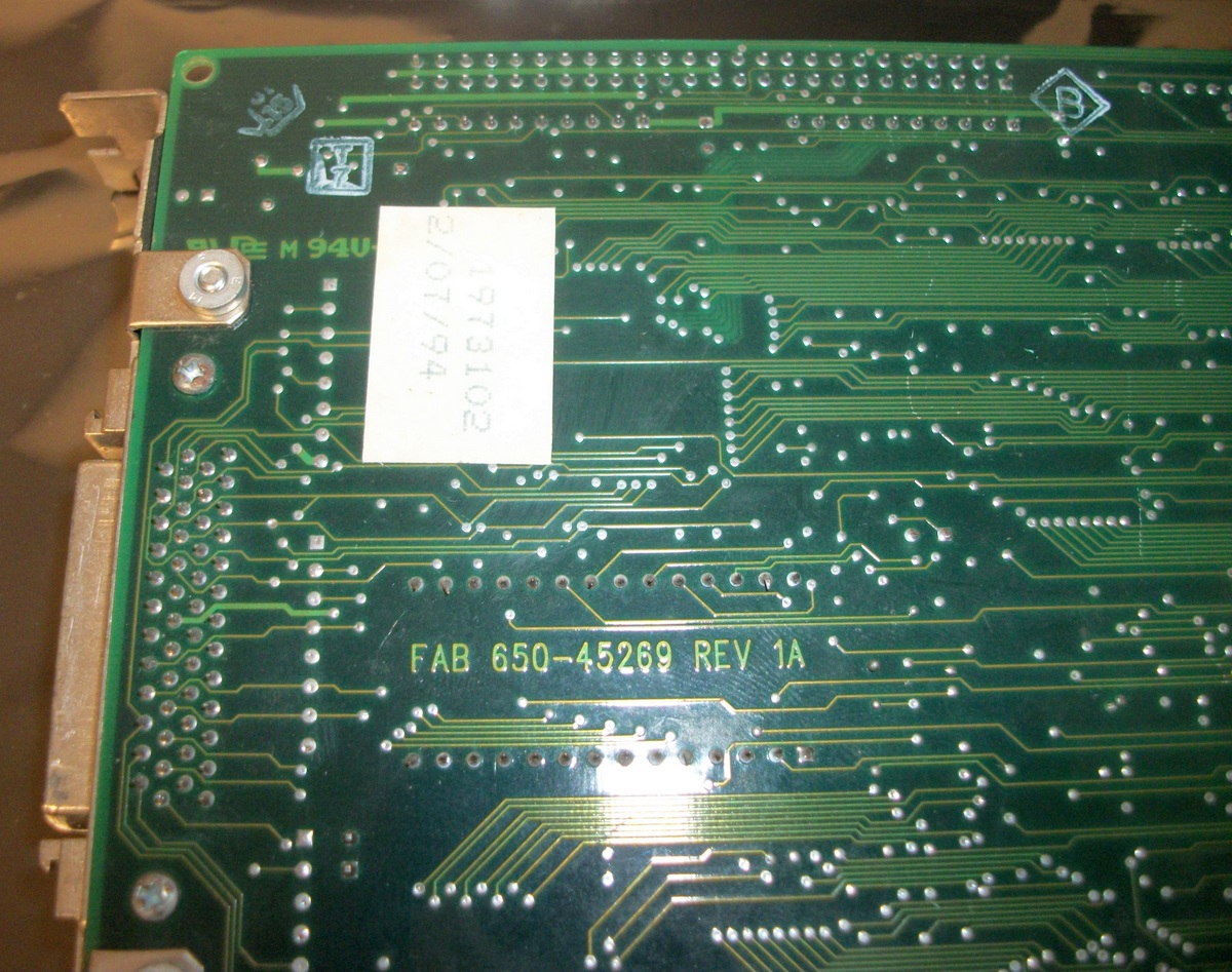 Ultrastor U34F VLB VESA Local Bus SCSI Controller Card w/ External 50-pin Connector - Image 9