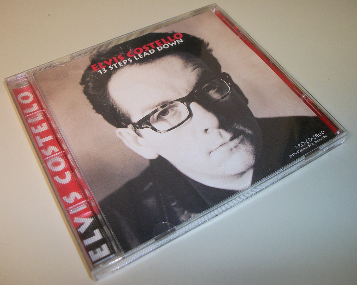 Elvis Costello 13 Steps Lead Down Promotional Single CD 1994 Warner Brothers
