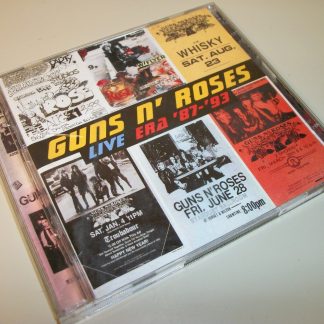 GNR Guns n' Roses Live Era '87-'93 2 CDs Discs Case, Artwork 1999 Geffen Records