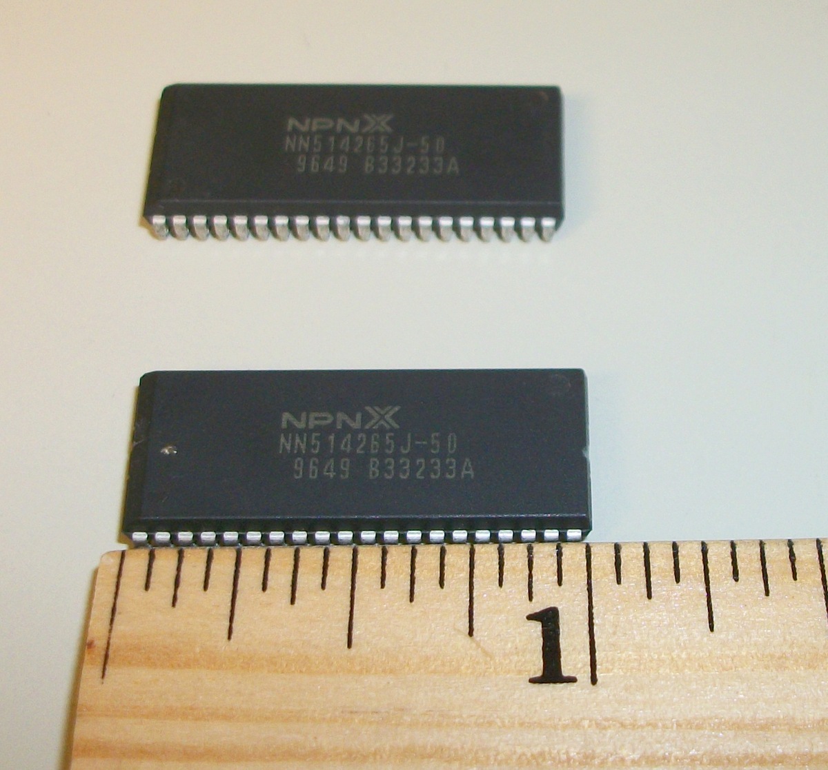 512K (2 x 256K) SOJ EDO NPN -50ns Video Graphics Card Memory Upgrade 1990s