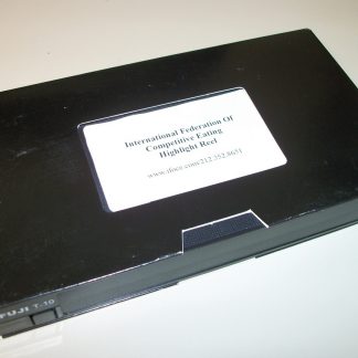 International Federation of Competitive Eating Highlight Reel Promo VHS Tape