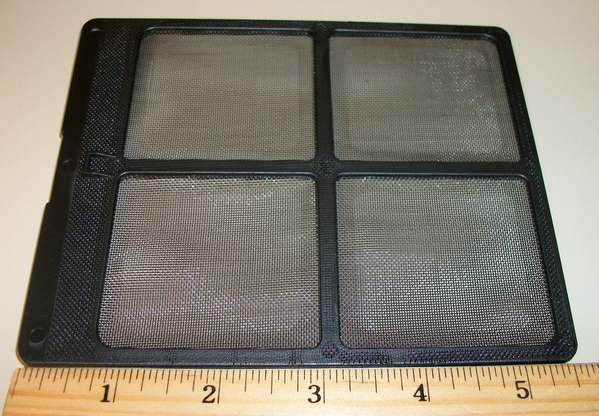 Black Power Supply Removable Dust Cover for Corsair Carbide 200R Computer Case - Image 2