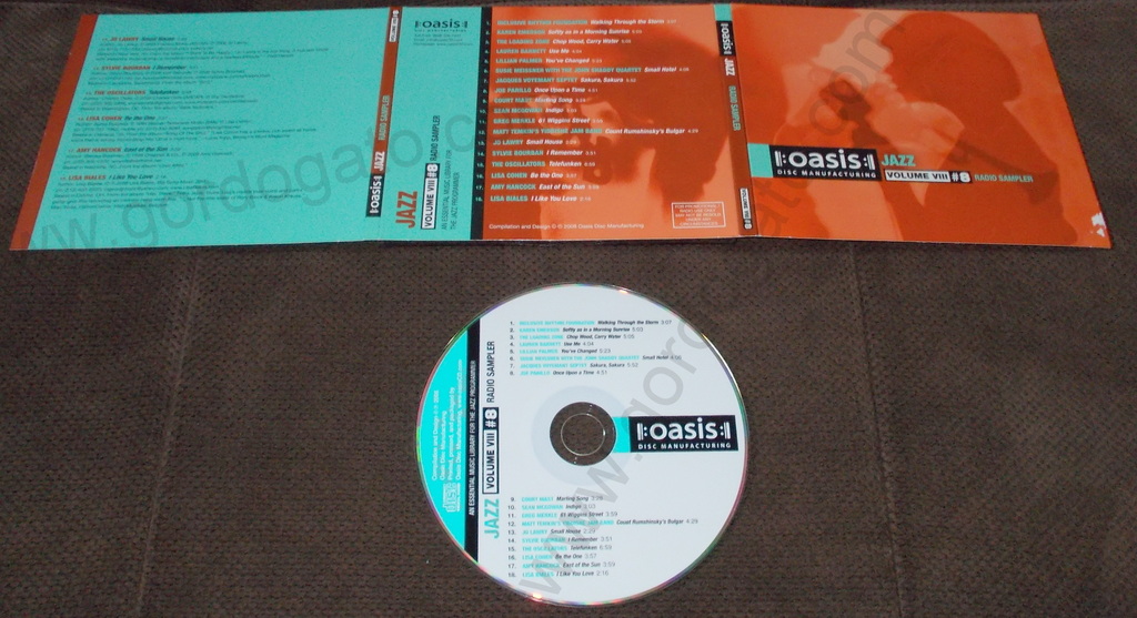 Oasis Jazz Volume VIII #8 Radio Sampler (CD 2008)