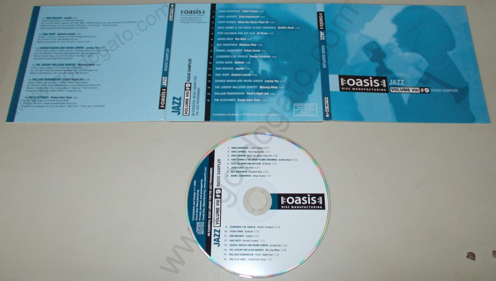 Oasis Jazz Volume VIII #9 Radio Sampler (CD 2008)