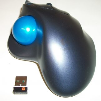 Logitech M570 Wireless USB Trackball w/ Unifying Receiver for PARTS / REPAIR!