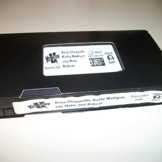 Dave Chappelle Kathy Madigan Jay Mohr Bobcat Fresh Bait Comedy Promo VHS Tape