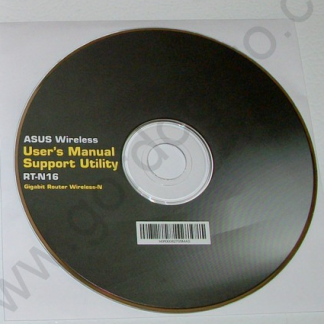 ISO Image of Original Support CD Disc for Asus RT-N16 Wireless Router
