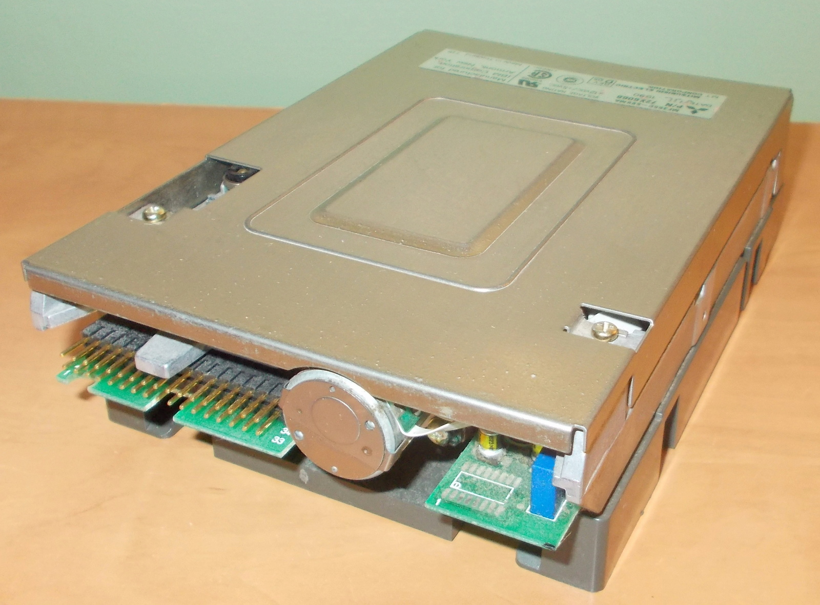 IBM Mitsubishi MF355C-599MA 1.44MB Floppy Disk Drive FDD Diskette 72X6068 & Sled - Image 3