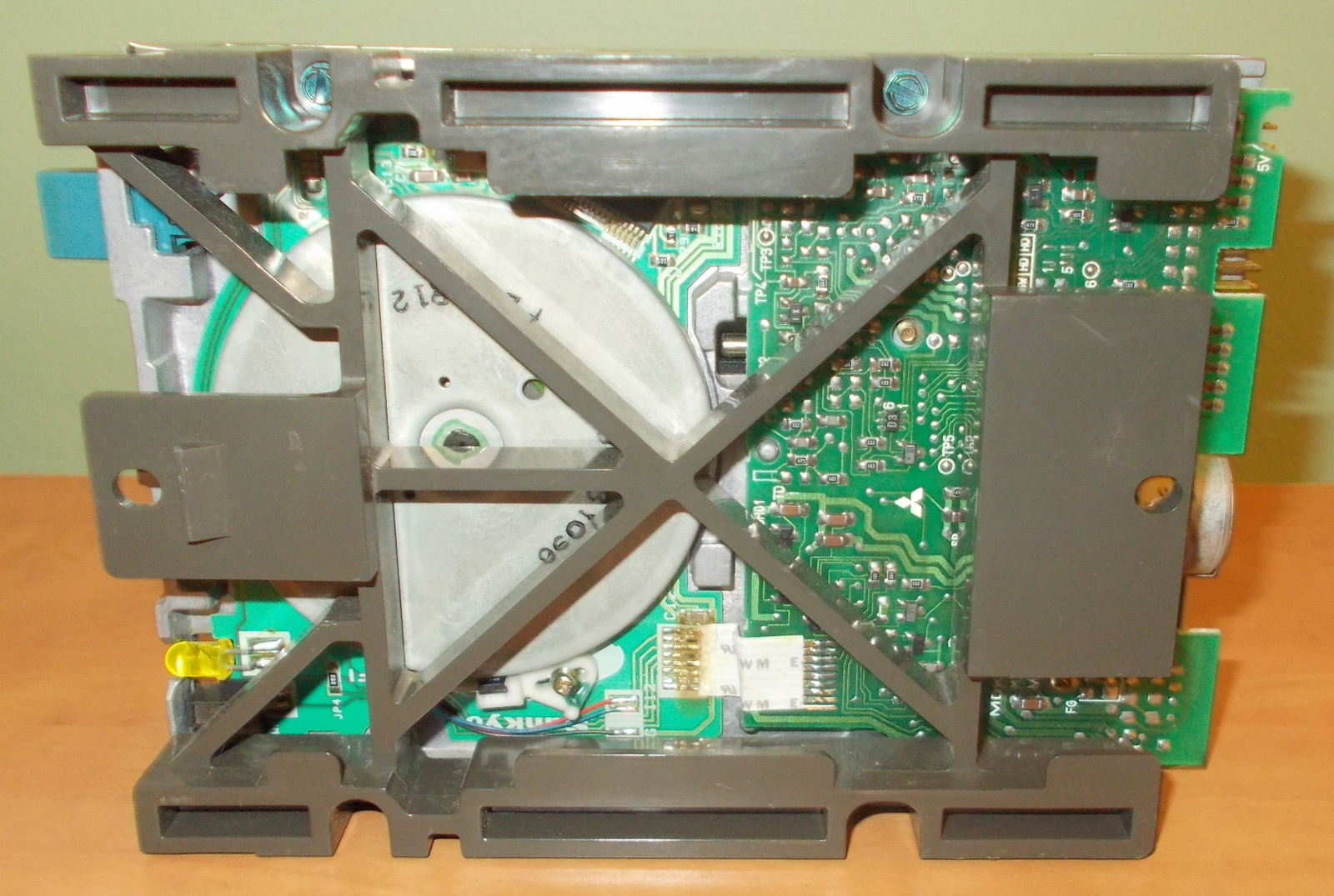 IBM Mitsubishi MF355C-599MA 1.44MB Floppy Disk Drive FDD Diskette 72X6068 & Sled - Image 6