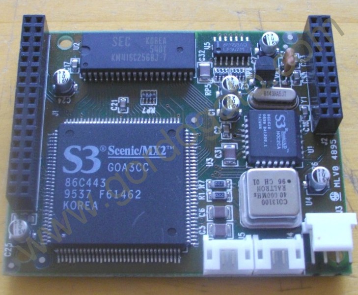 Diamond S3 Scenic/MX2 MVP 1100 Video Card Add On