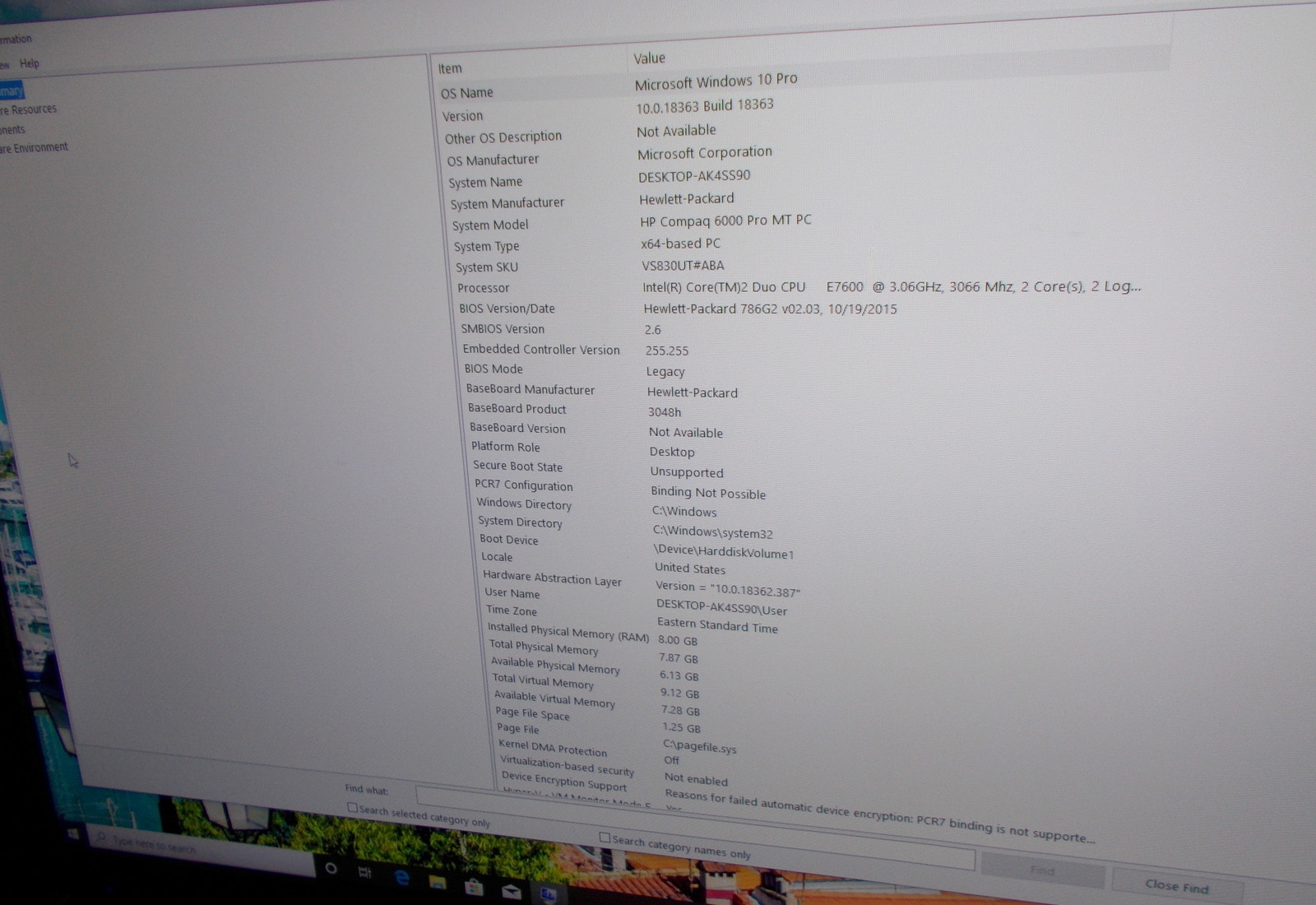 HP Compaq 6000 Pro Desktop PC Computer 8GB RAM Core 2 Duo 1TB Windows 10 Pro - Image 10