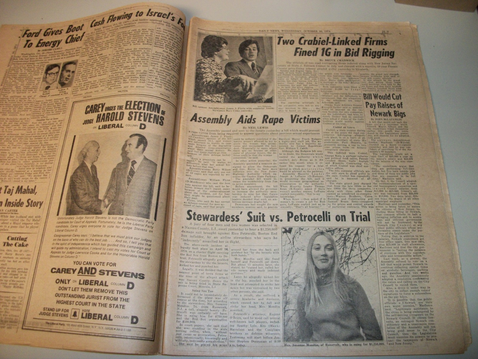 Daily News - Wednesday October 30, 1974 Muhammad Ali Beats George Foreman Zaire - Image 5