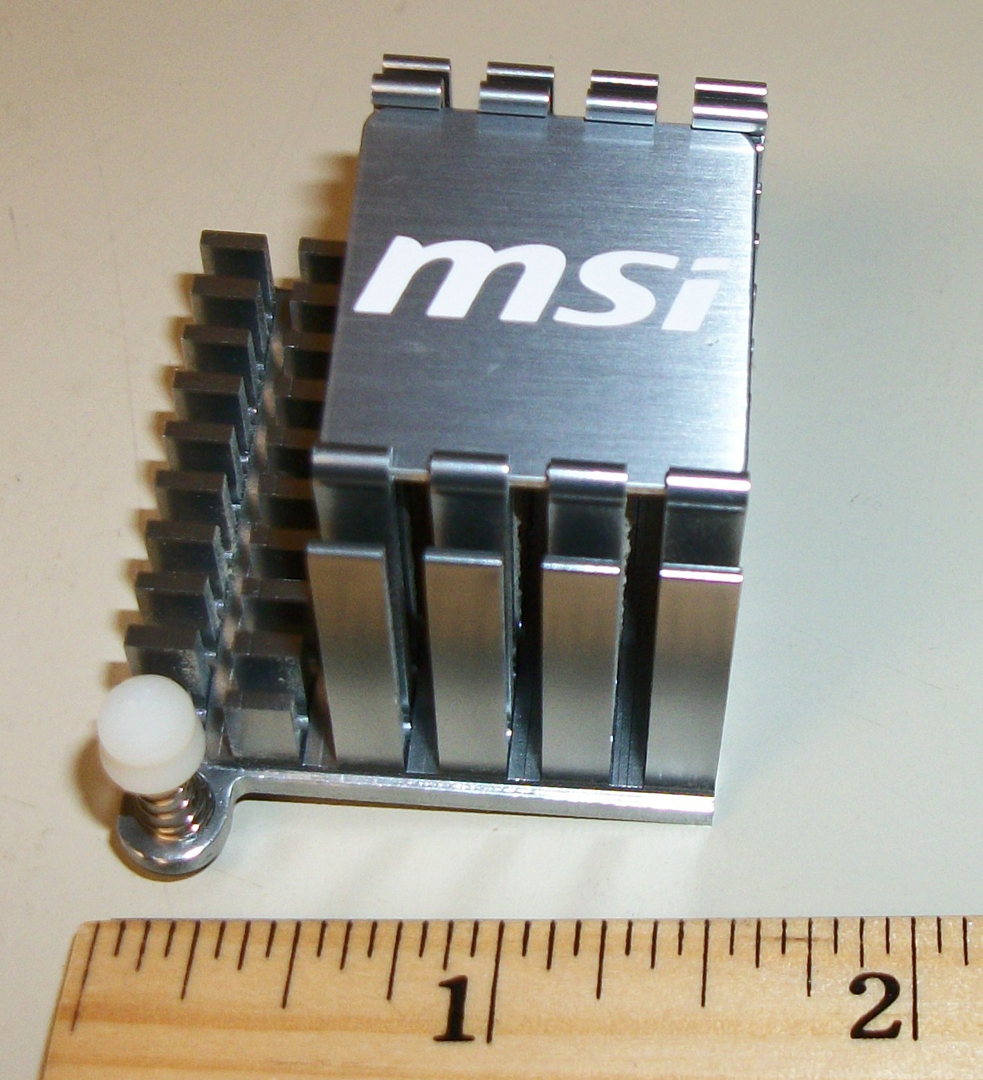 MSI Micro Star Chipset Aluminum Heatsink w/ Clips for K9N6PGM2-V2 Motherboard