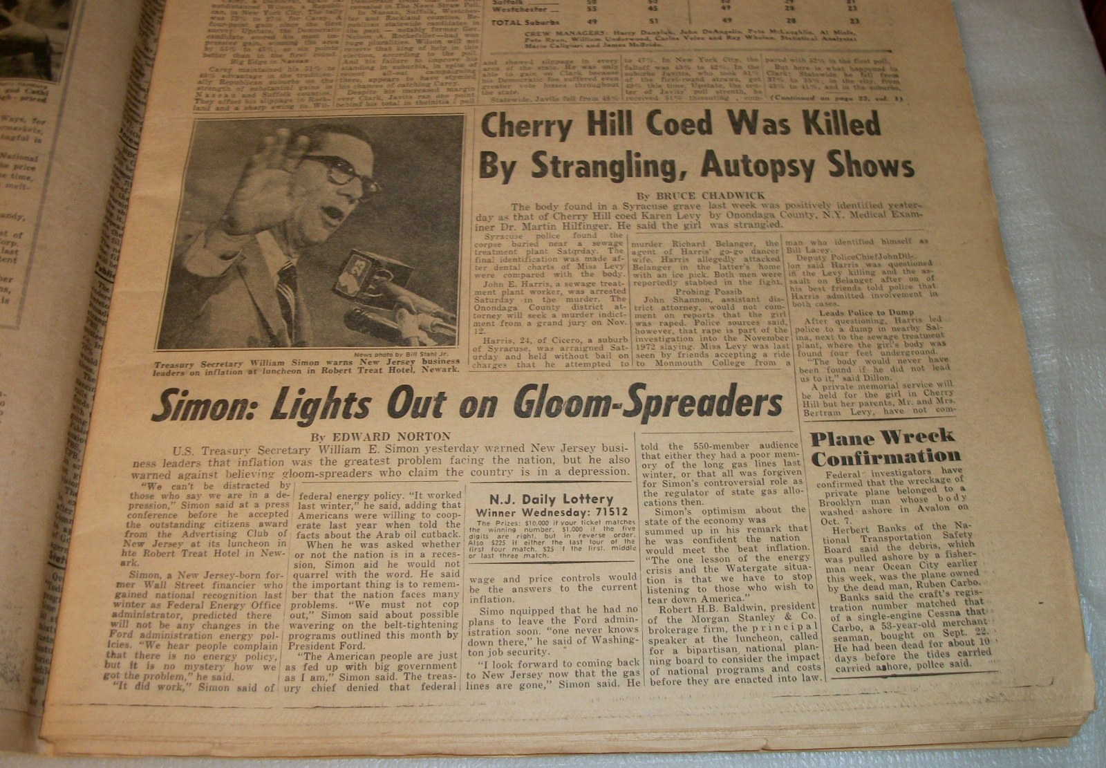 Daily News - Thursday October 31, 1974 Muhammad Ali Richard Nixon in Critical Cond. - Image 5