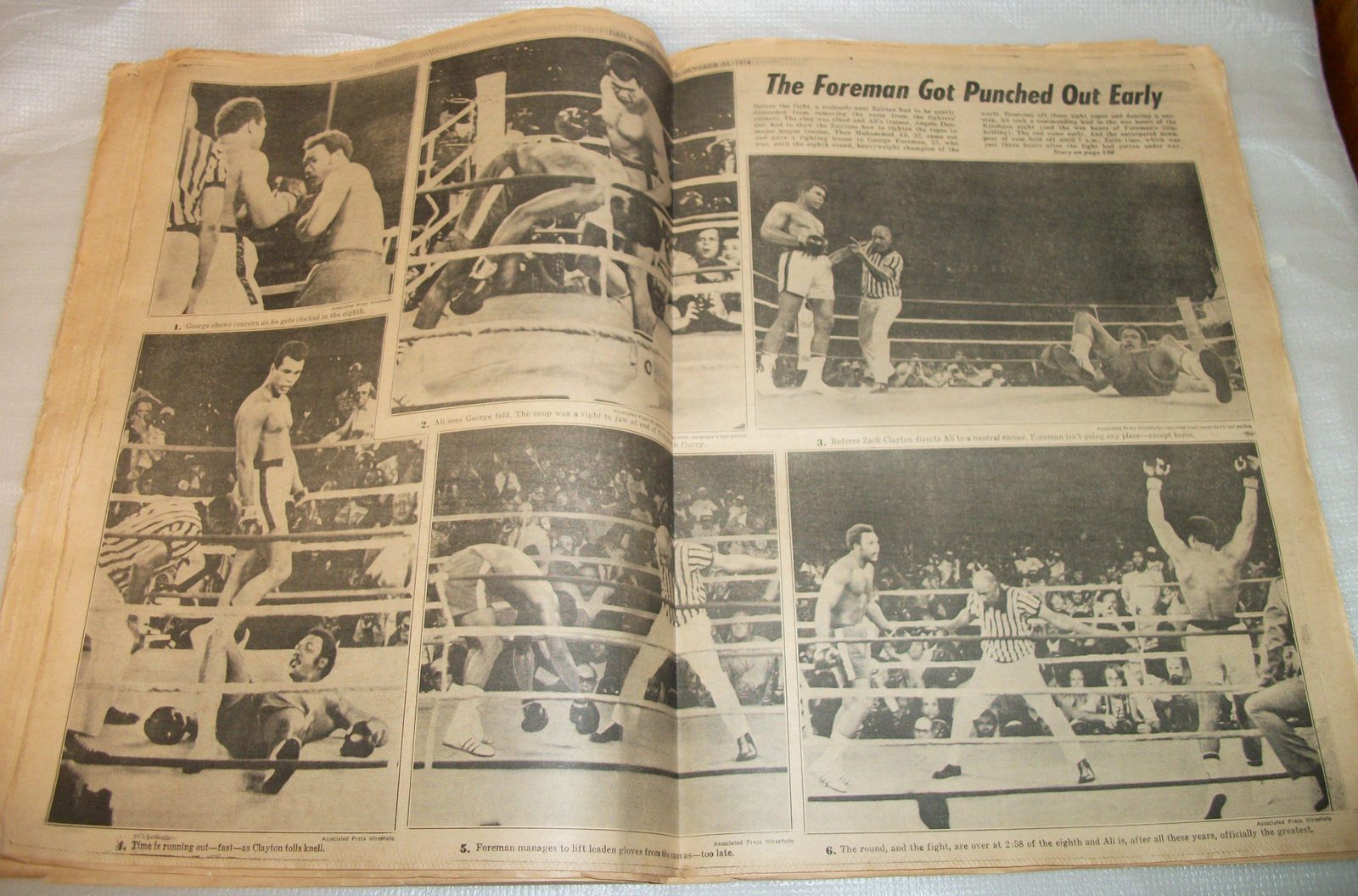 Daily News - Thursday October 31, 1974 Muhammad Ali Richard Nixon in Critical Cond. - Image 11