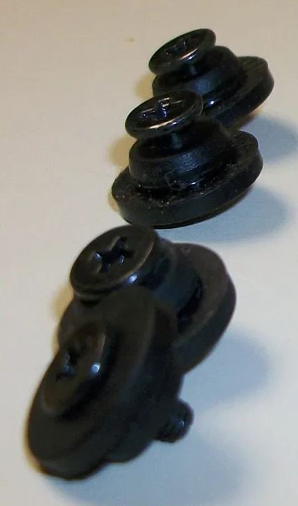 Lot of 4 M3 Thread x 8mm Step Screws w/ Grommets for 2.5" HDD Cooler Master Elite 110 - Image 4