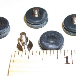 Lot of 4 M3 Thread x 8mm Step Screws w/ Grommets for 2.5" HDD Lian Li PC-9F Case