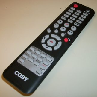 Original Black Wireless Coby KT6048 DVD Player Remote Control Transmitter Rev. 2