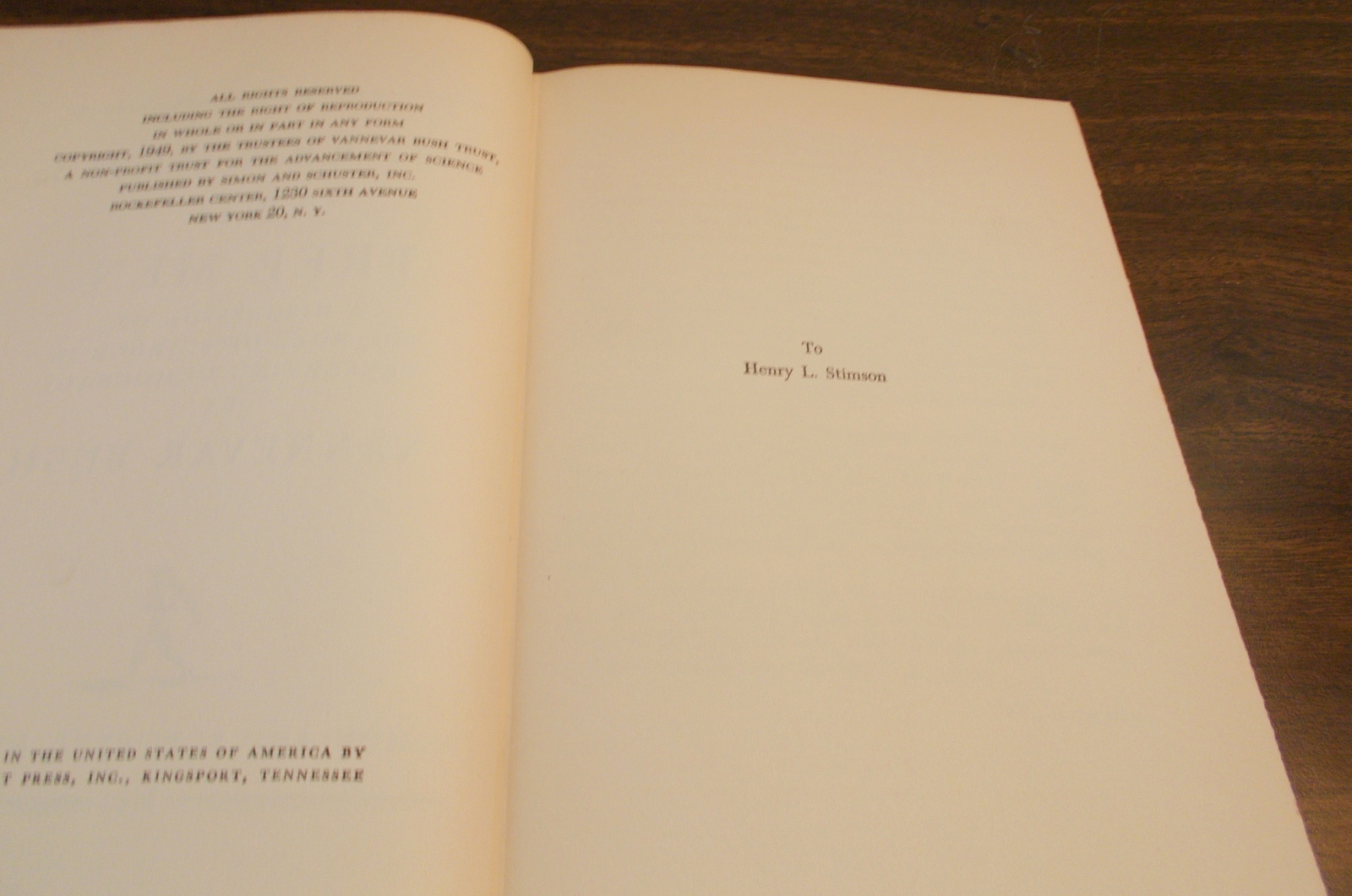 Modern Arms And Free Men Role of Science in Democracy by Vannevar Bush 1949 - Image 5