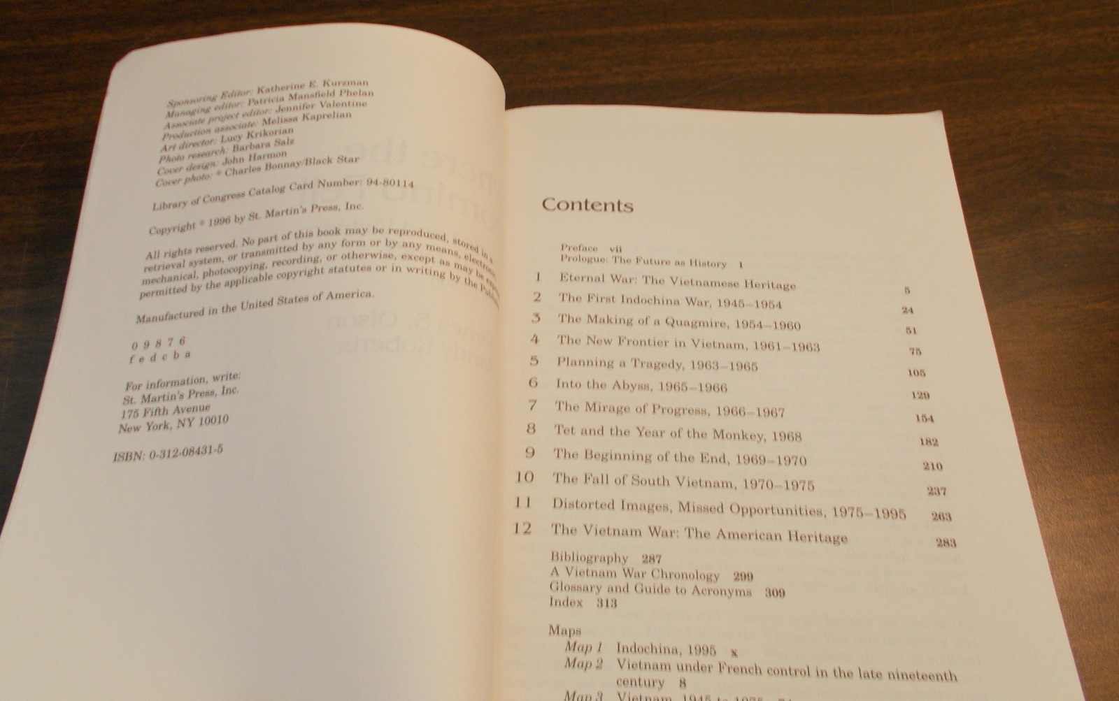Where The Domino Fell America And Vietnam 1945-1995 by Olson & Roberts 1996 - Image 3