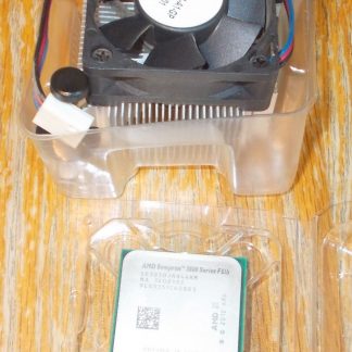 AMD Sempron 3850 APU CPU Socket AM1 Processor SD3850JAH44HM w/ Heatsink & Fan