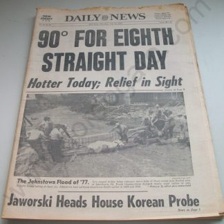 Daily News - Thursday, July 21, 1977 90 For Eighth Straight Day