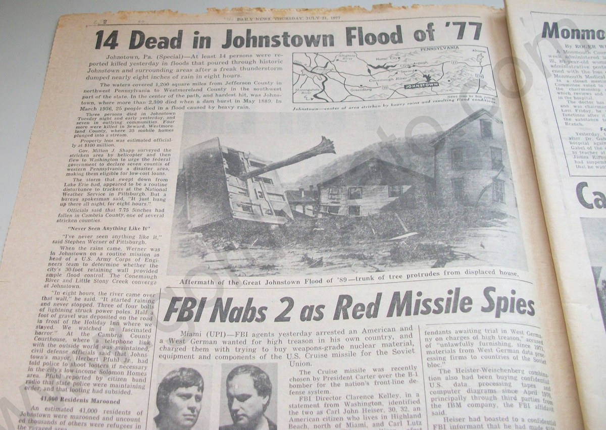 Daily News - Thursday, July 21, 1977 90 For Eighth Straight Day - Image 2