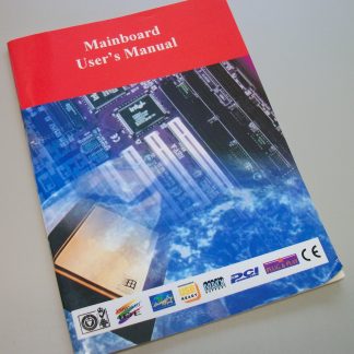Fordlian Redfox 5ATXB Mainboard Motherboard User's Guide Manual Book Pentium MMX 1996