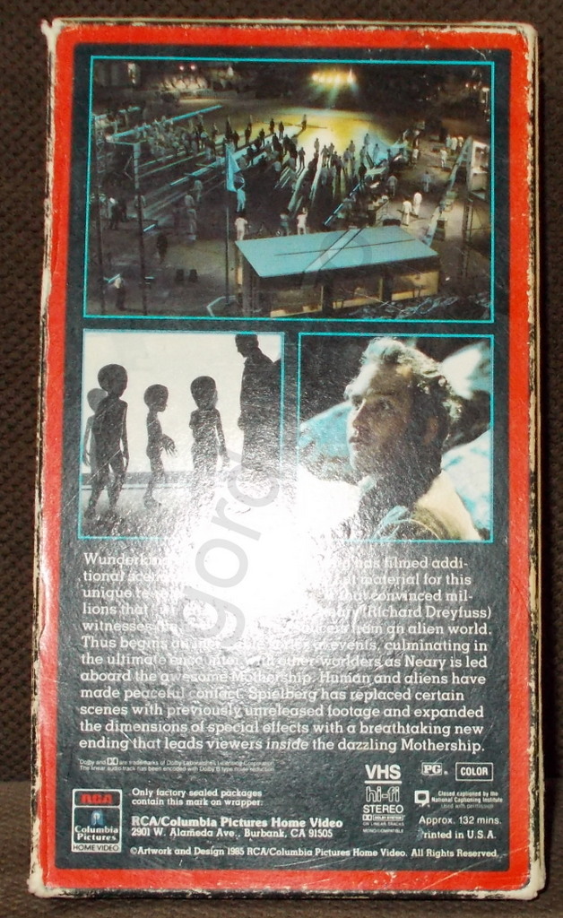 Close Encounters Of The Third Kind (The Special Edition, VHS) - Image 2