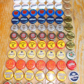 Lot of 84 Beer Bottle Caps in Good Used Condition German Belgian, Guatemala, USA