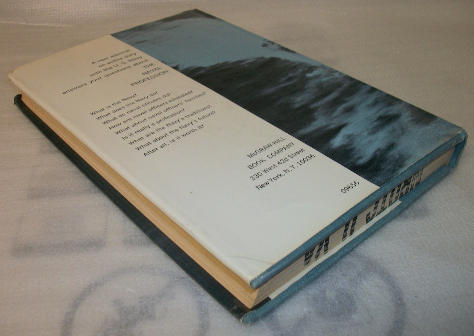 The Naval Profession by Rear Admiral James Calvert Hardcover Book Officer 1965 - Image 3