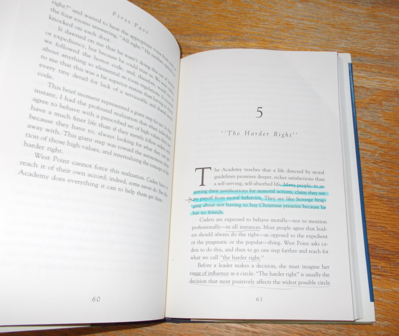 The West Point Way of Leadership by Larry R. Donnithorne 1993 Army Officer Training - Image 3