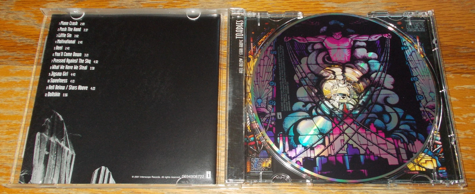 Toadies - Hell Below/Stars Above Music CD Universal Interscope Records 2001 - Image 2