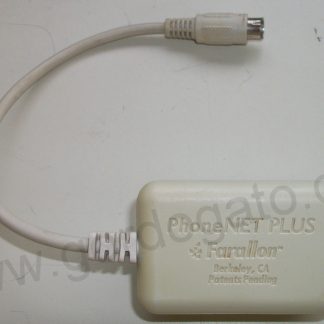 Farallon PhoneNET PLUS Apple Mac Macintosh Appletalk Serial Adapter