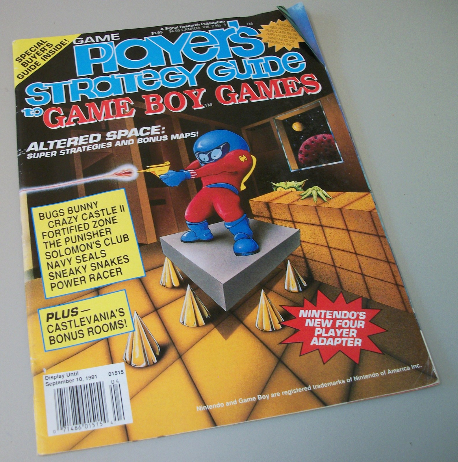 Game Players Strategy Guide to Game Boy Games Magazine July/Aug 1991 Vol 2 No 4