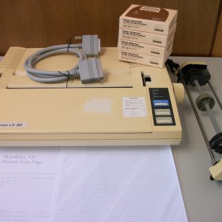 Epson Spectrum LX-80 Dot Matrix Tractor or Friction Feed Parallel Port Printer