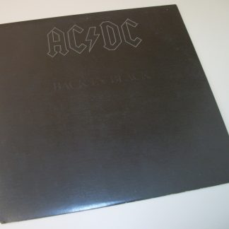 AC/DC ACDC Back In Black on Vinyl Record LP 33RPM Atlantic SD 16018 1980