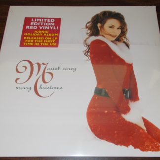Mariah Carey Merry Christmas Holiday Album on Red Vinyl Record LP 33RPM New in the Shrinkwrap
