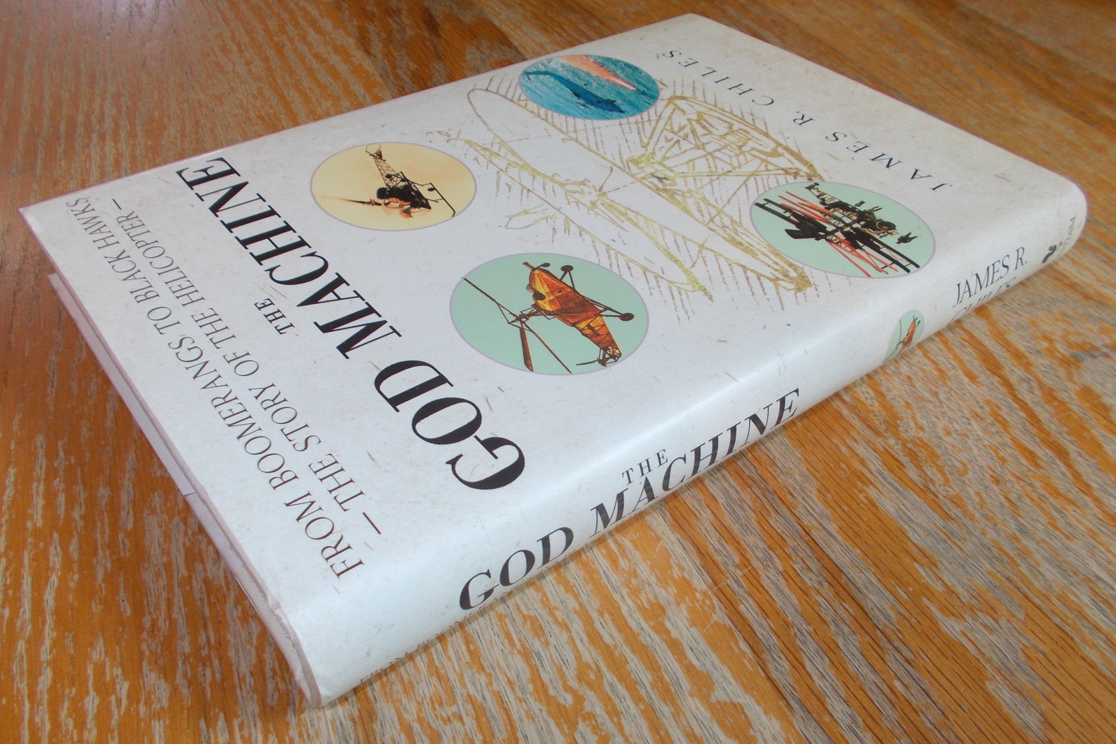 The God Machine by James R. Chiles 2007 History Helicopters Boomerang Blackhawks - Image 2