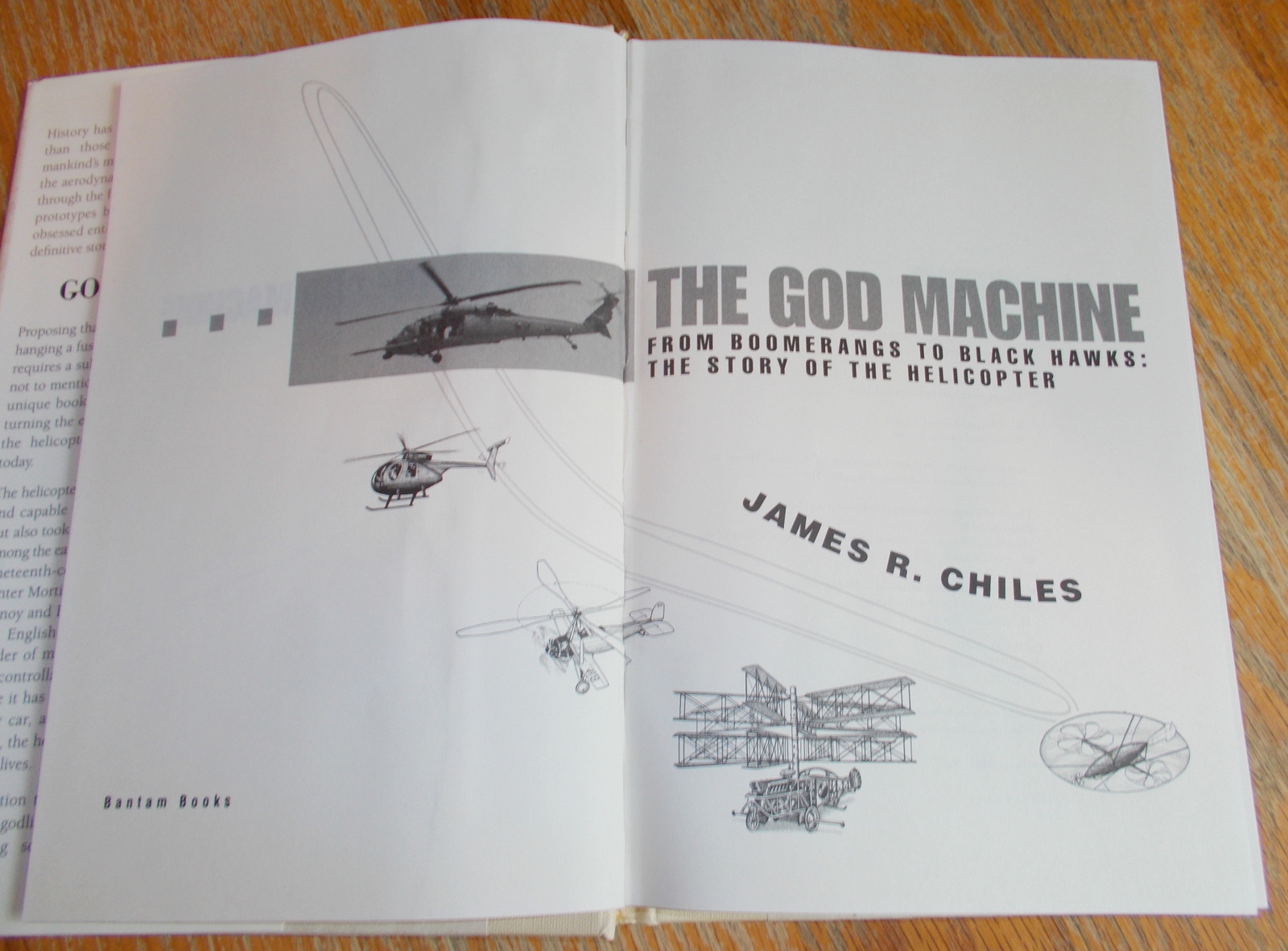 The God Machine by James R. Chiles 2007 History Helicopters Boomerang Blackhawks - Image 4
