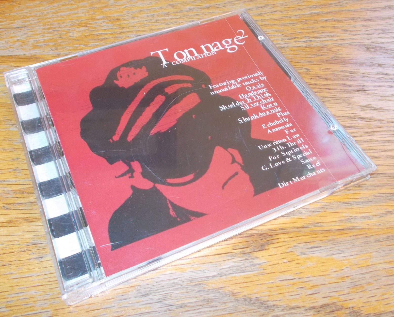 Tonnage 2 A Compilation CD Compact Disc Alt Indie Rock Music Epic Records 1996