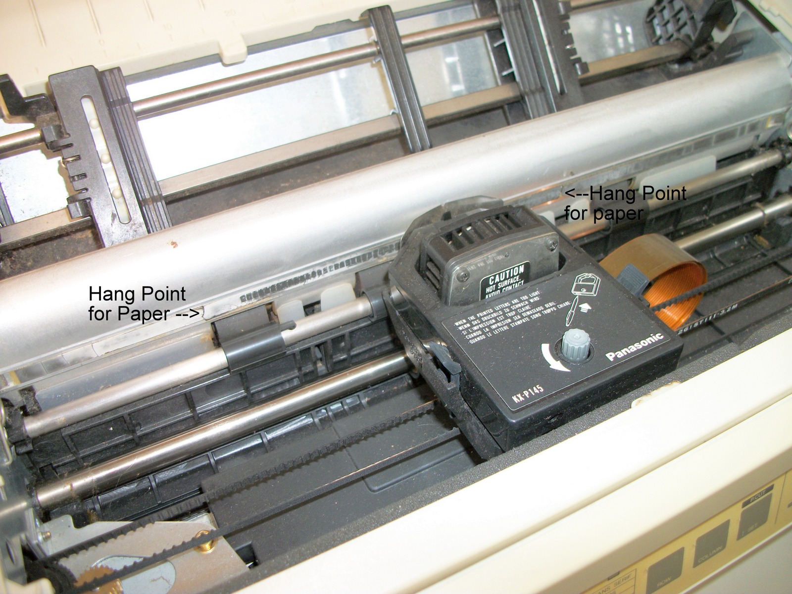 Panasonic KX-P1124 Dot Matrix Tractor or Friction Feed Parallel Port Printer - Image 11