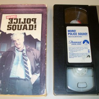 More! Police Squad! Leslie Nielsen Alan North Abrahams Zucker VHS Paramount 1985