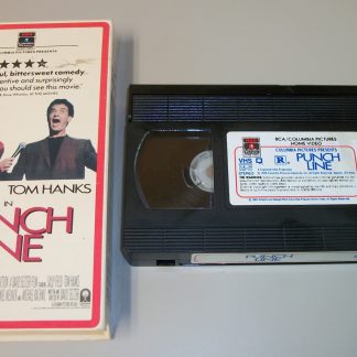 Punch Line VHS Tape 1989 Tom Hanks Sally Field John Goodman Stand Up Comedy Film